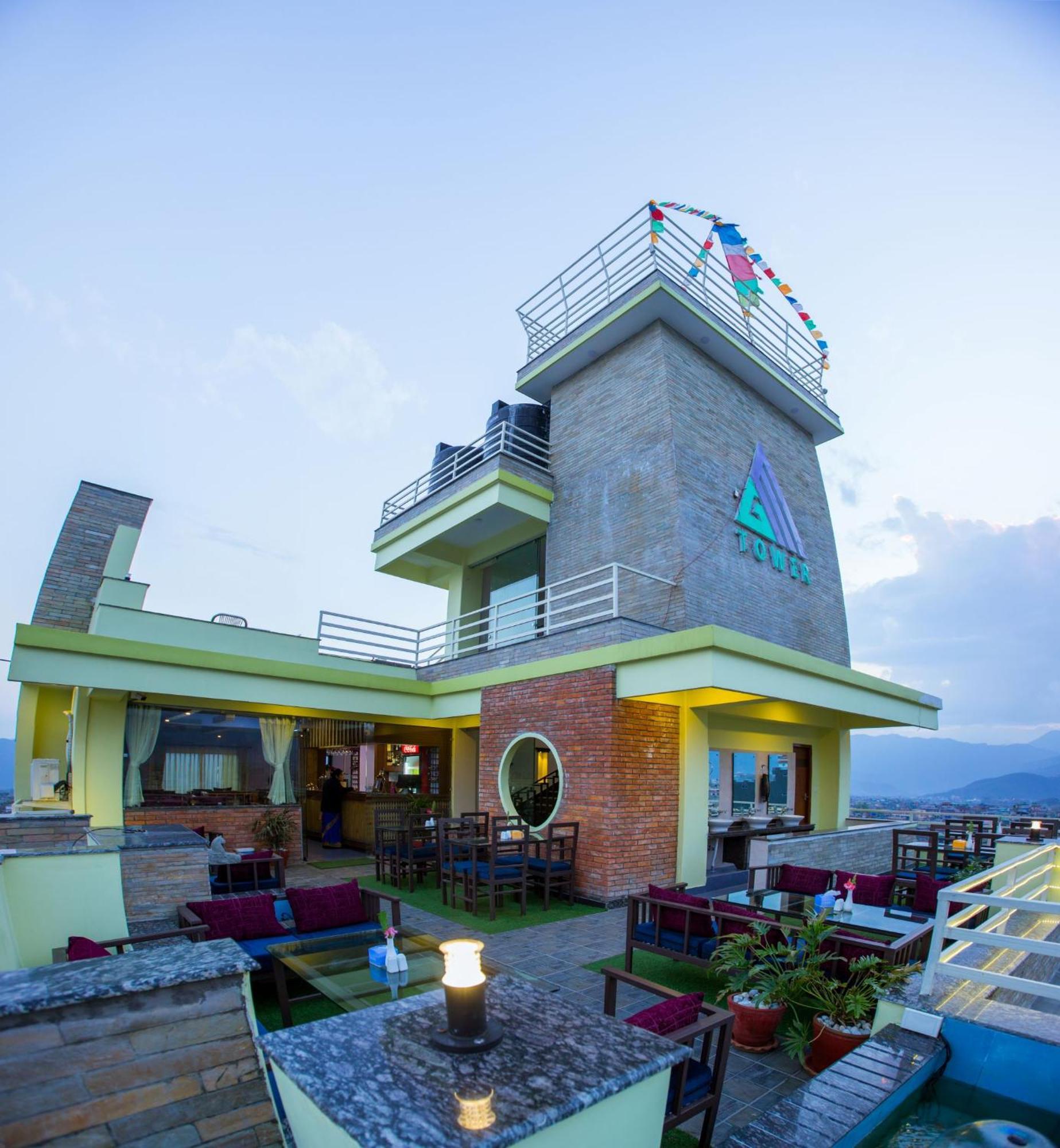 Hotel Task International Pokhara Exteriör bild