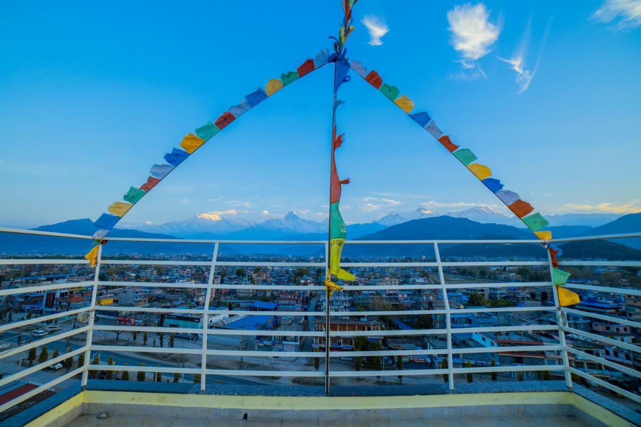 Hotel Task International Pokhara Exteriör bild